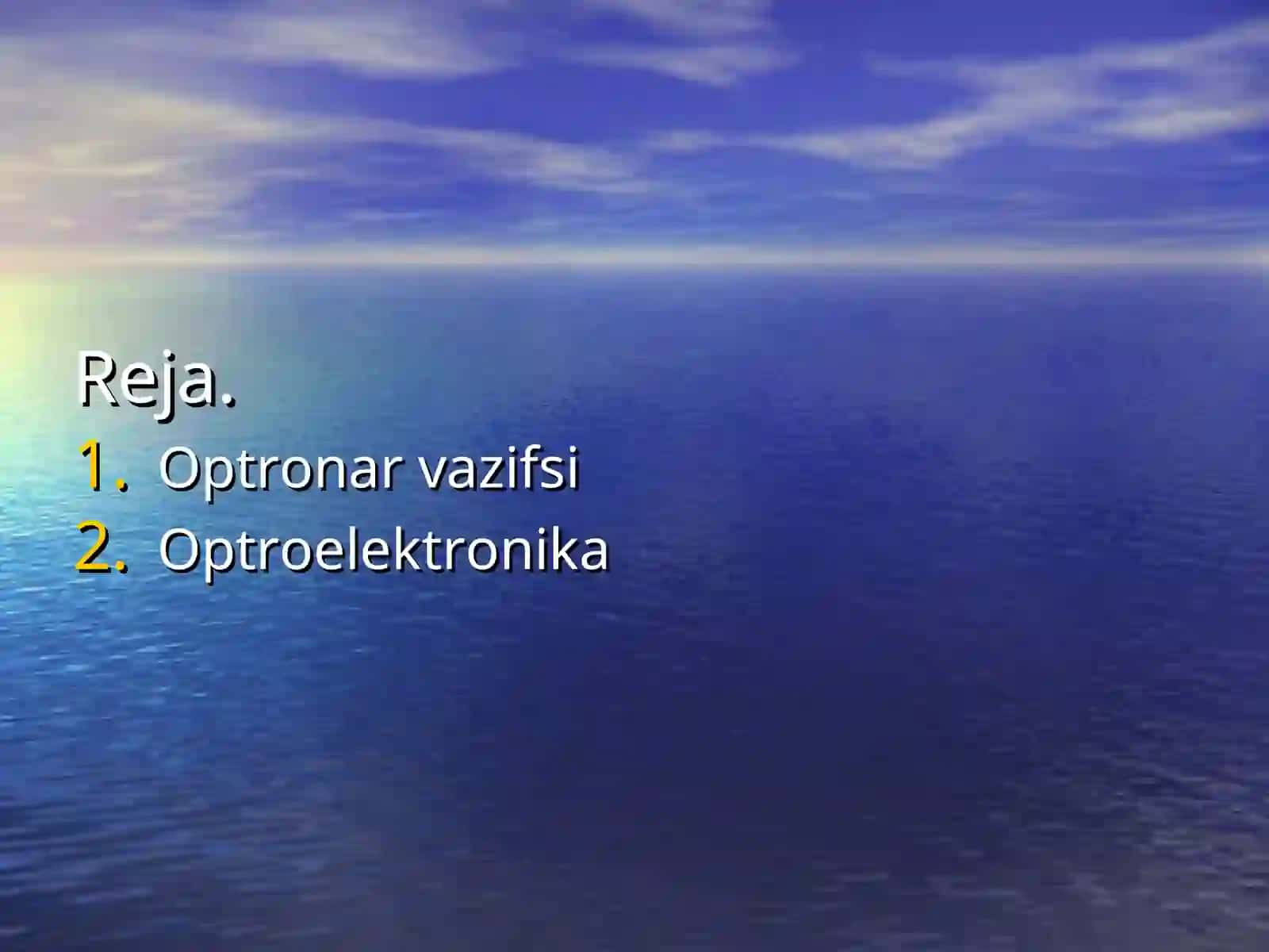 Stabilitron, Variklar va Tunelli diodlar 2