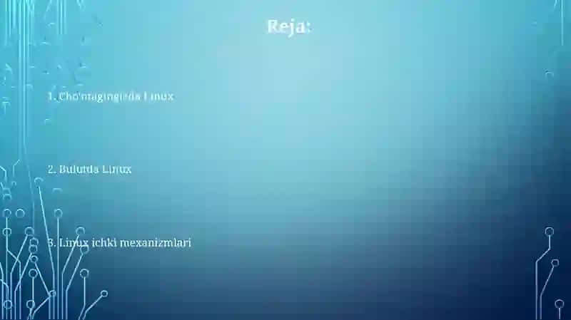 Linux Operatsion Tizimi 2