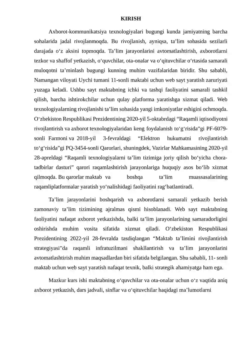 "AUTORENT" AVTOMOBIL IJARASI WEB SAYTINI LOYIHALASH 2
