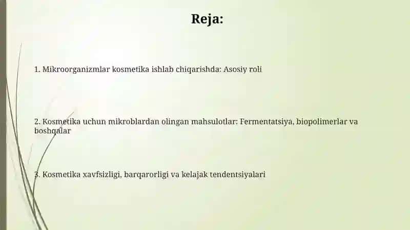 Kosmetika mahsulotlarni ishlab ciqarishda mikrooraganizmlarni roli 2