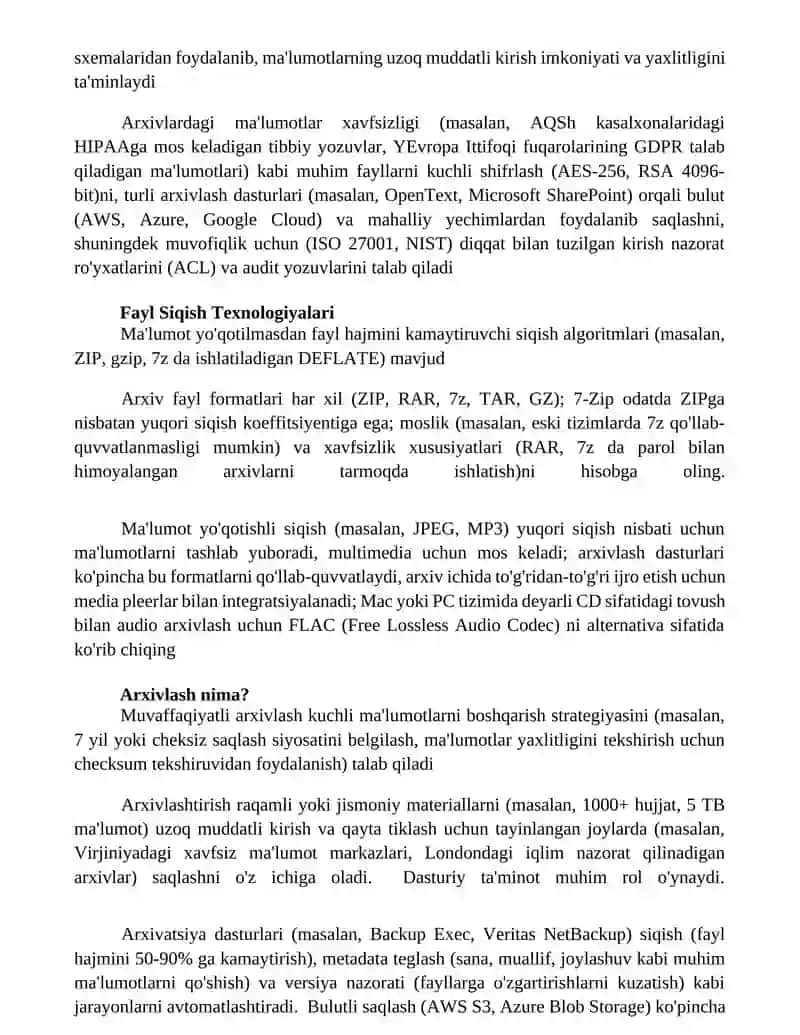 Arxivlashtirish dasturlari 2