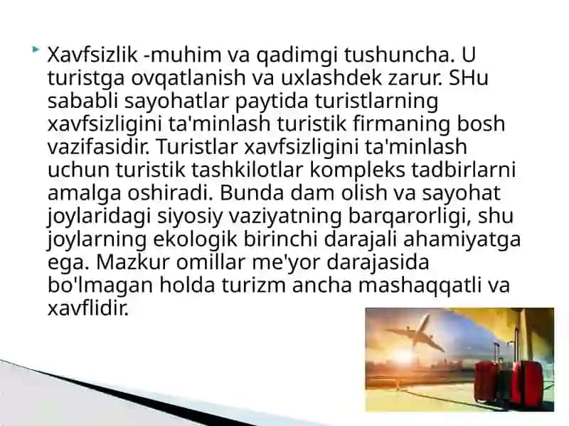 Transport xizmatlarini amalga oshirishda xavfsizlikni taminlash 2