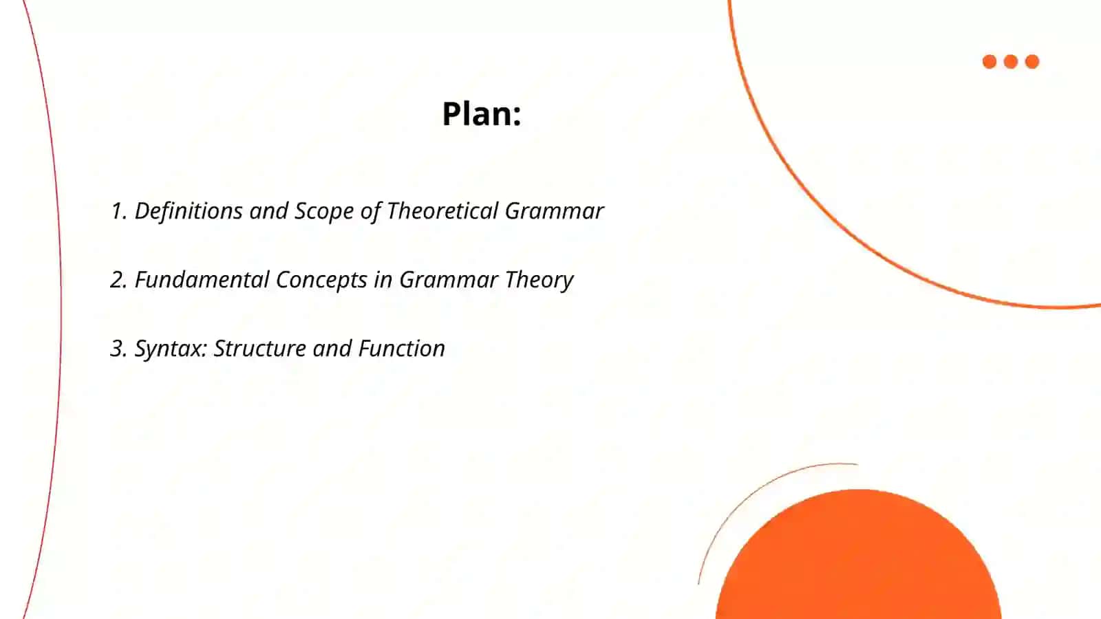 An introduction to Theoretical Grammar. Genetic and morphological classification of languages 2