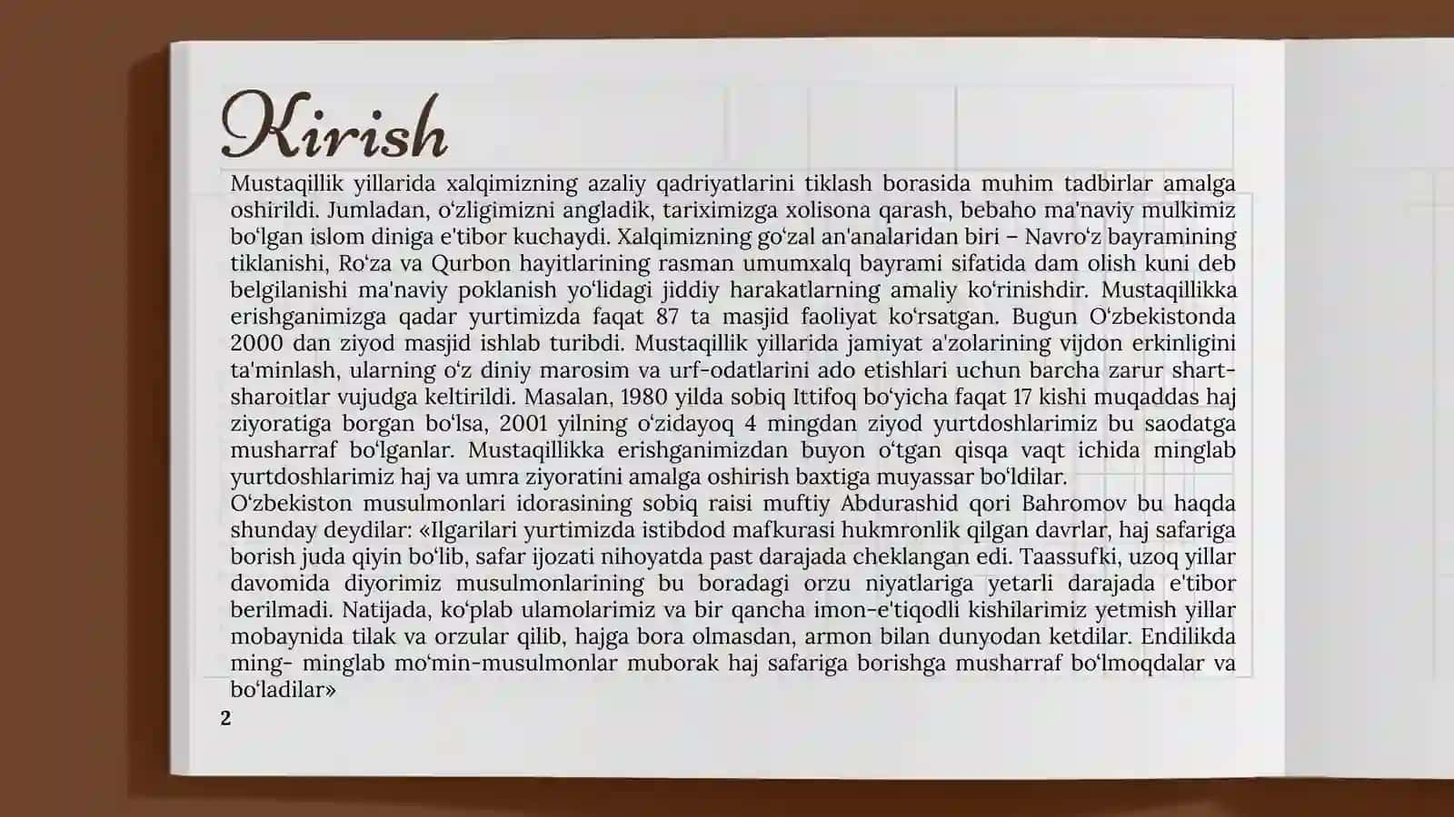 Dinshunoslik fanida konstitutsyaviy islohotlar hamda ularning mazmun-mohiyati 2