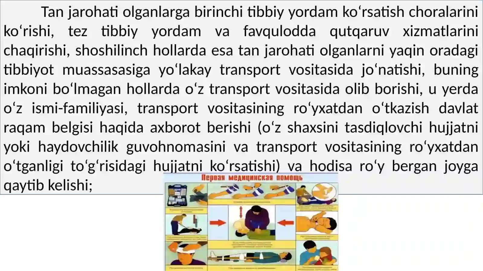 Yo‘l-transport hodisasi 2