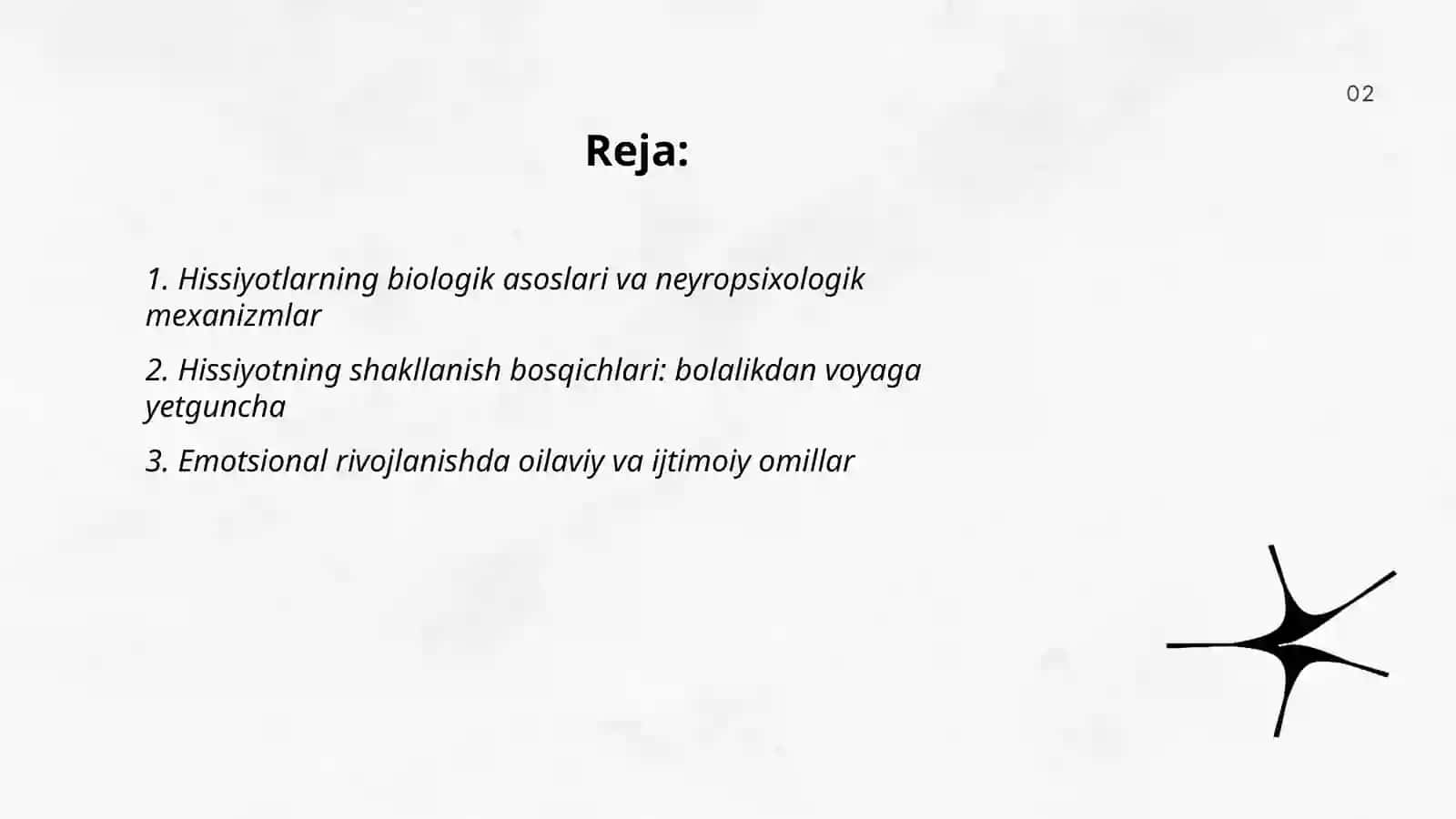 Hissiyotning shakllanish va rivojlanish bosqichlari 2