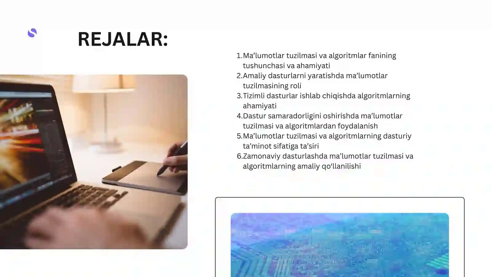 AMALIY VA TIZIMLI DASTURLARNI YARATISHDA ‘MA’LUMOTLAR TUZILMASI VA ALGORITMLAR’ FANINING O‘RNI 2