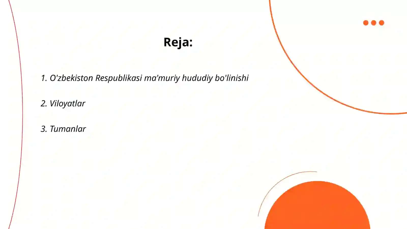 O'zbekiston Respublikasi ma'muriy hududiy bo'linishi 2