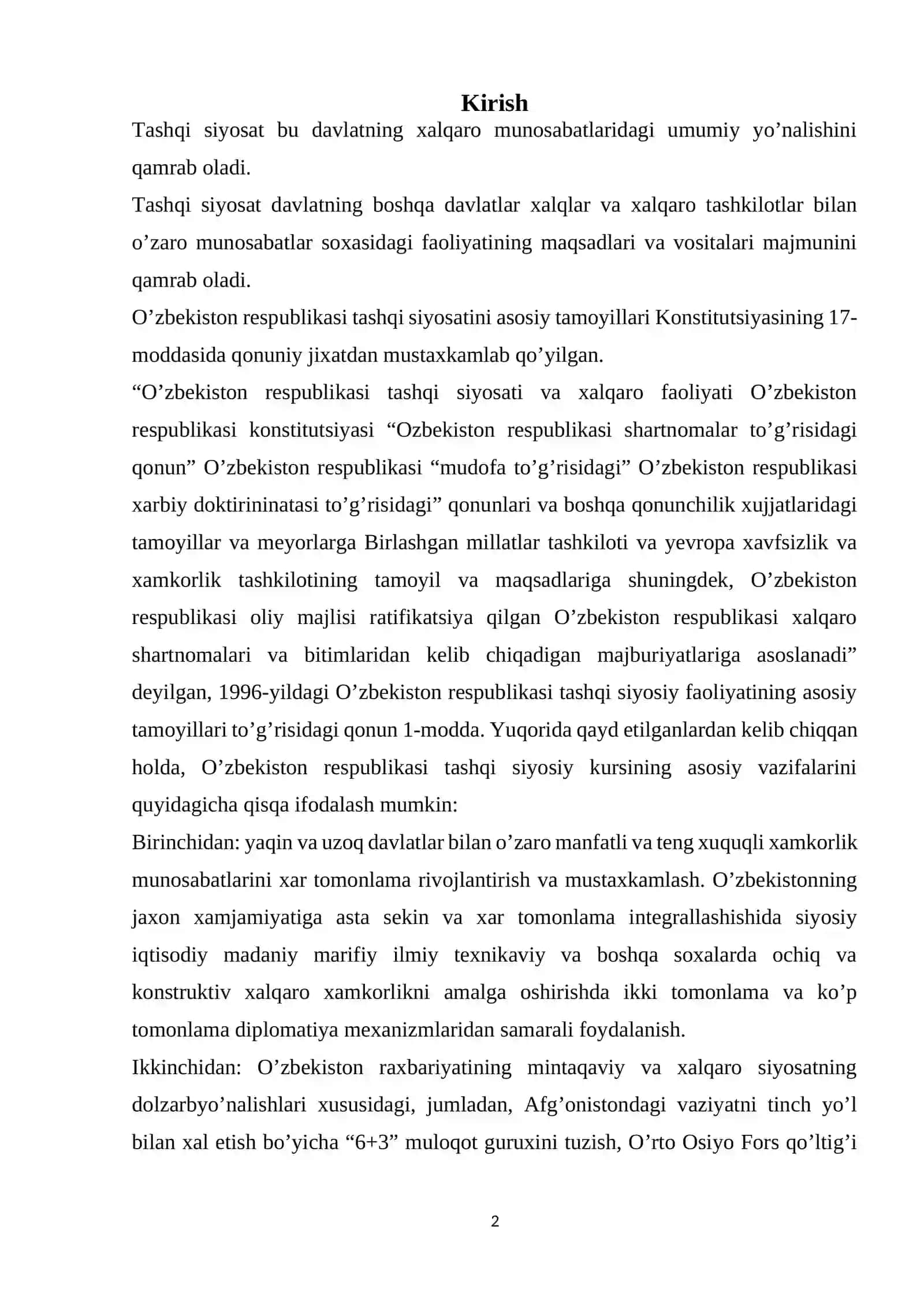Tashqi iqtisodiy faoliyat tovar nomenklaturasi va uning ahamiyati 2