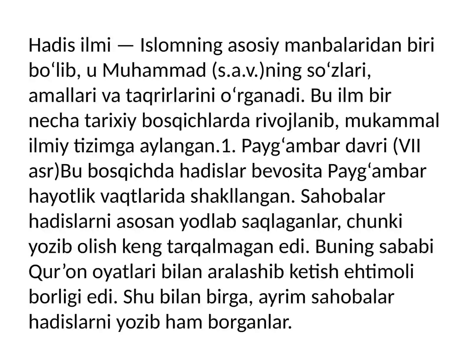Imom Buxoriy va Imom Termiziyning hadis ilmiga qo’shgan hissalarini qiyosiy tahlili 2