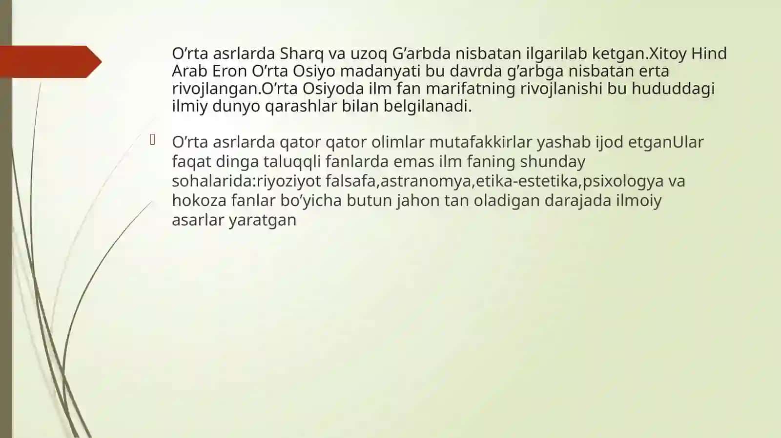 Sharq mutafakkirlarining psixologik qarashlari 2