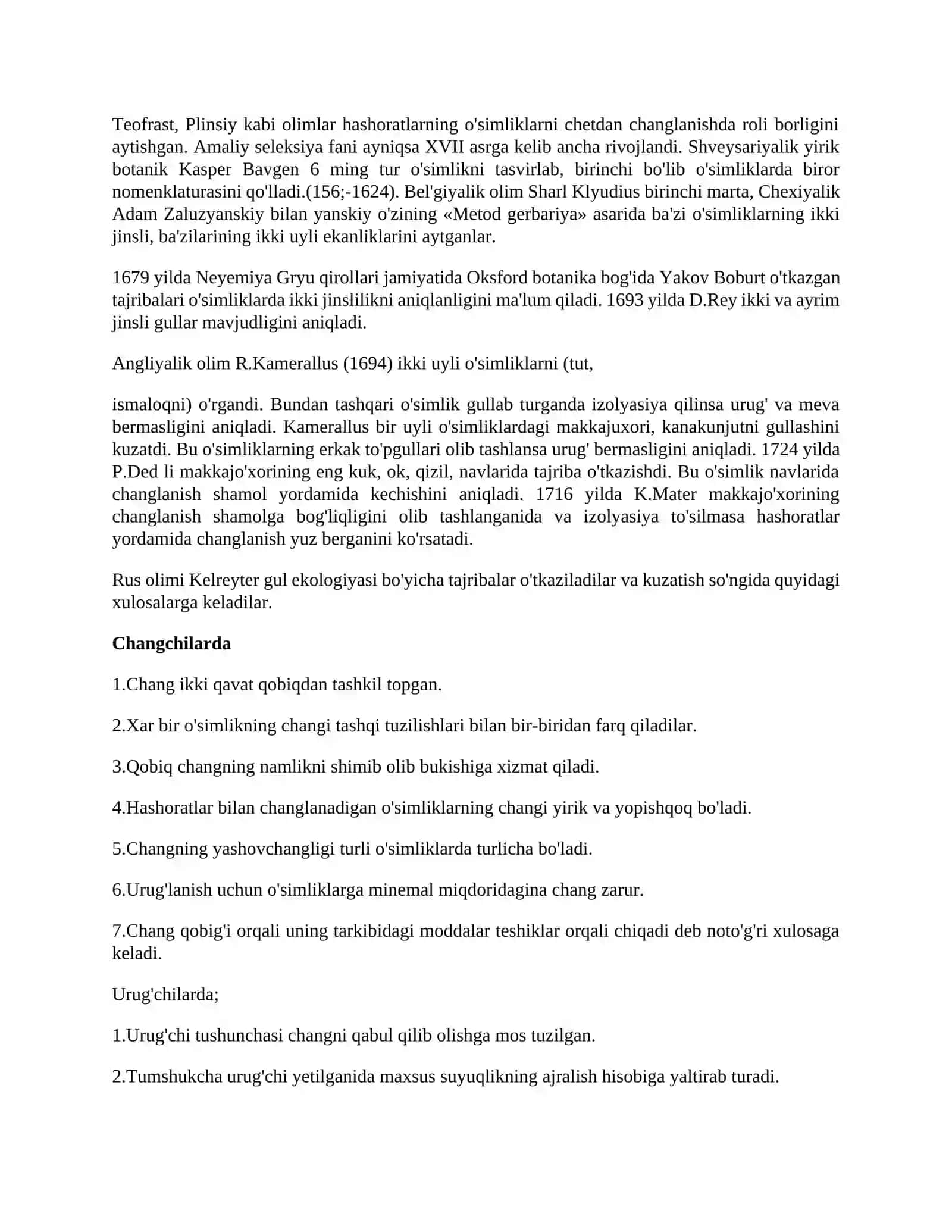 ANTEKOLOGIYA: ANTEKOLOGIYANING MAQSADI VA VAZIFALARI 2
