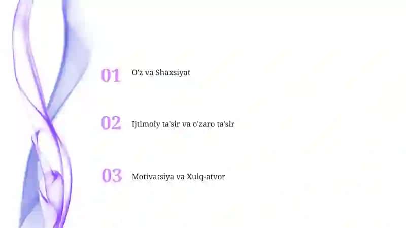 Shaxsiyat Nazariyalari 2