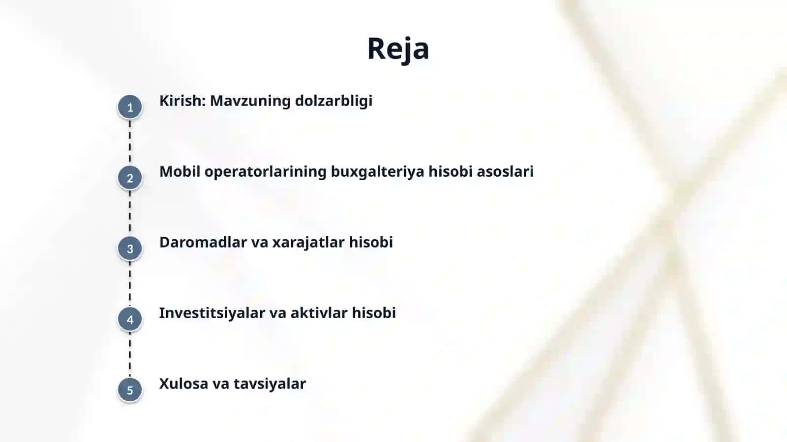 Mobil aloqa xizmatlarini korsatuvchi subektlarda buxgalteriya hisobi 2