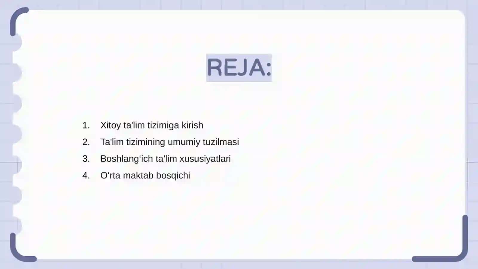 Xitoy talim tizimi oziga xos jihatlari 2