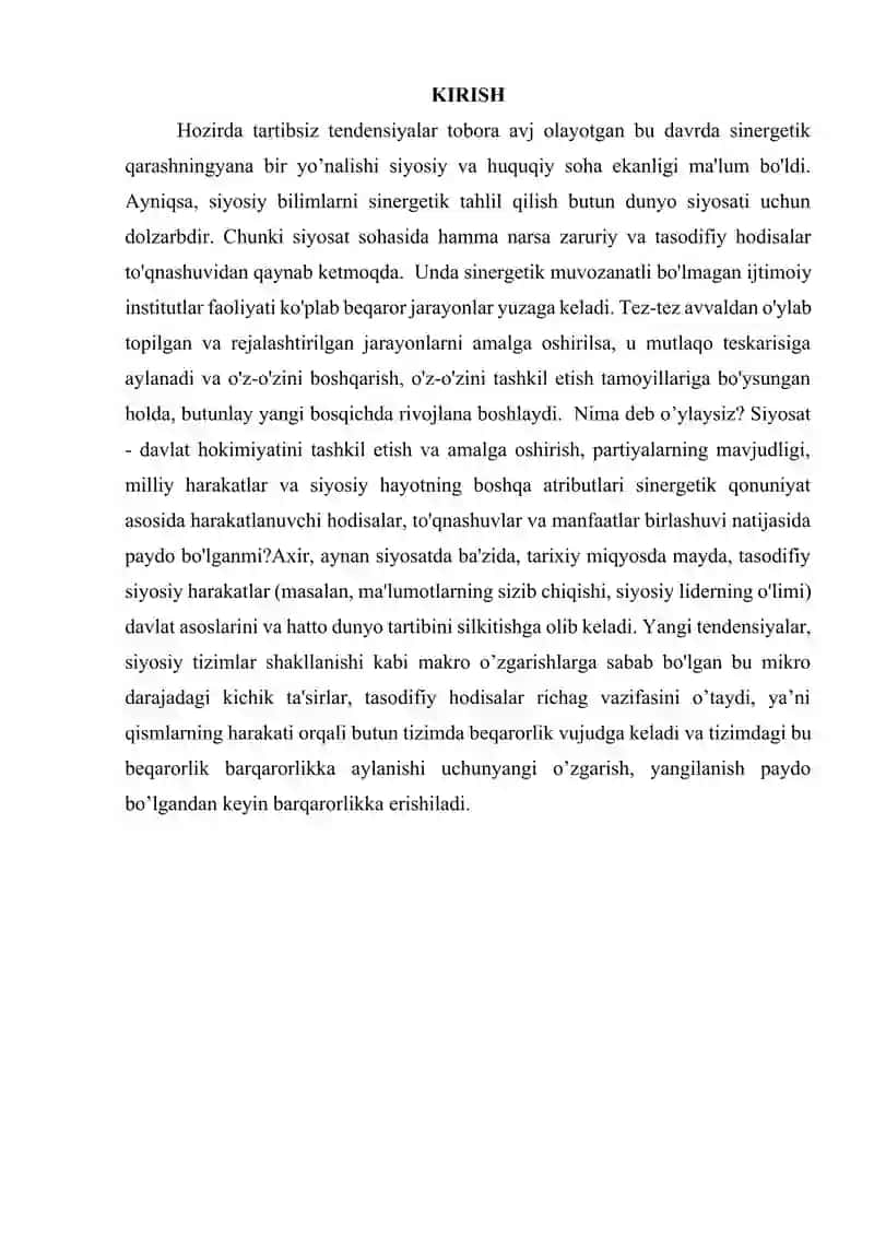 Siyosiy Inqirozlar Rivojlanishining Asosiy Bosqichlari 2