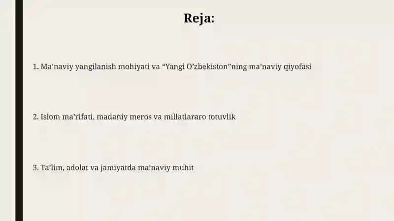 Ma'naviy Yangilanishning Mohiyati va Asosiy Tamoyillari 2