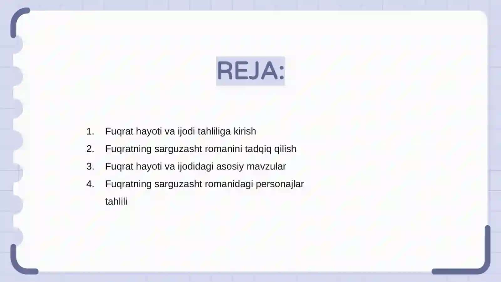 Furqat hayoti va ijodi,uning sarguzashtnoma asari tahlili 2