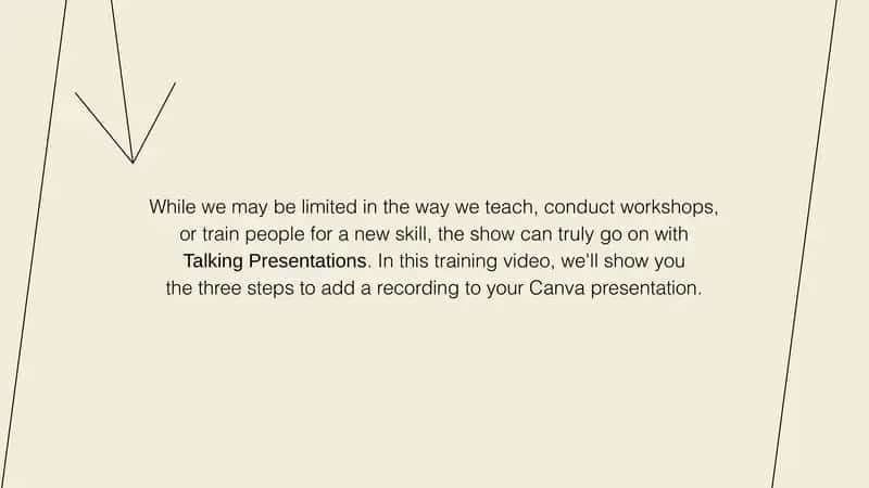 Talking Presentations 2