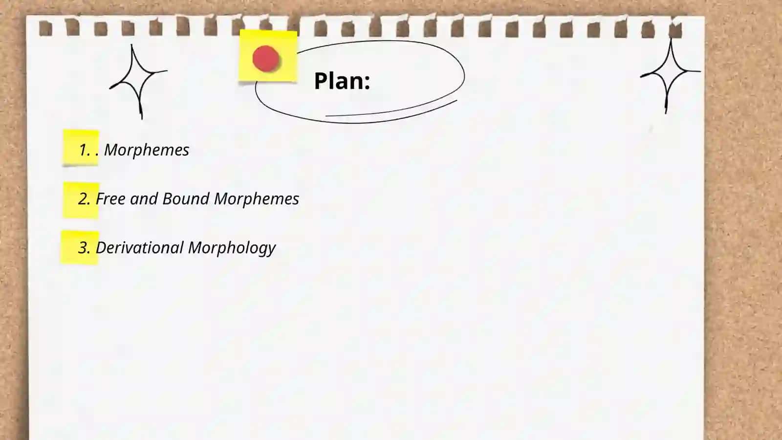 Grammar in Morphology 2