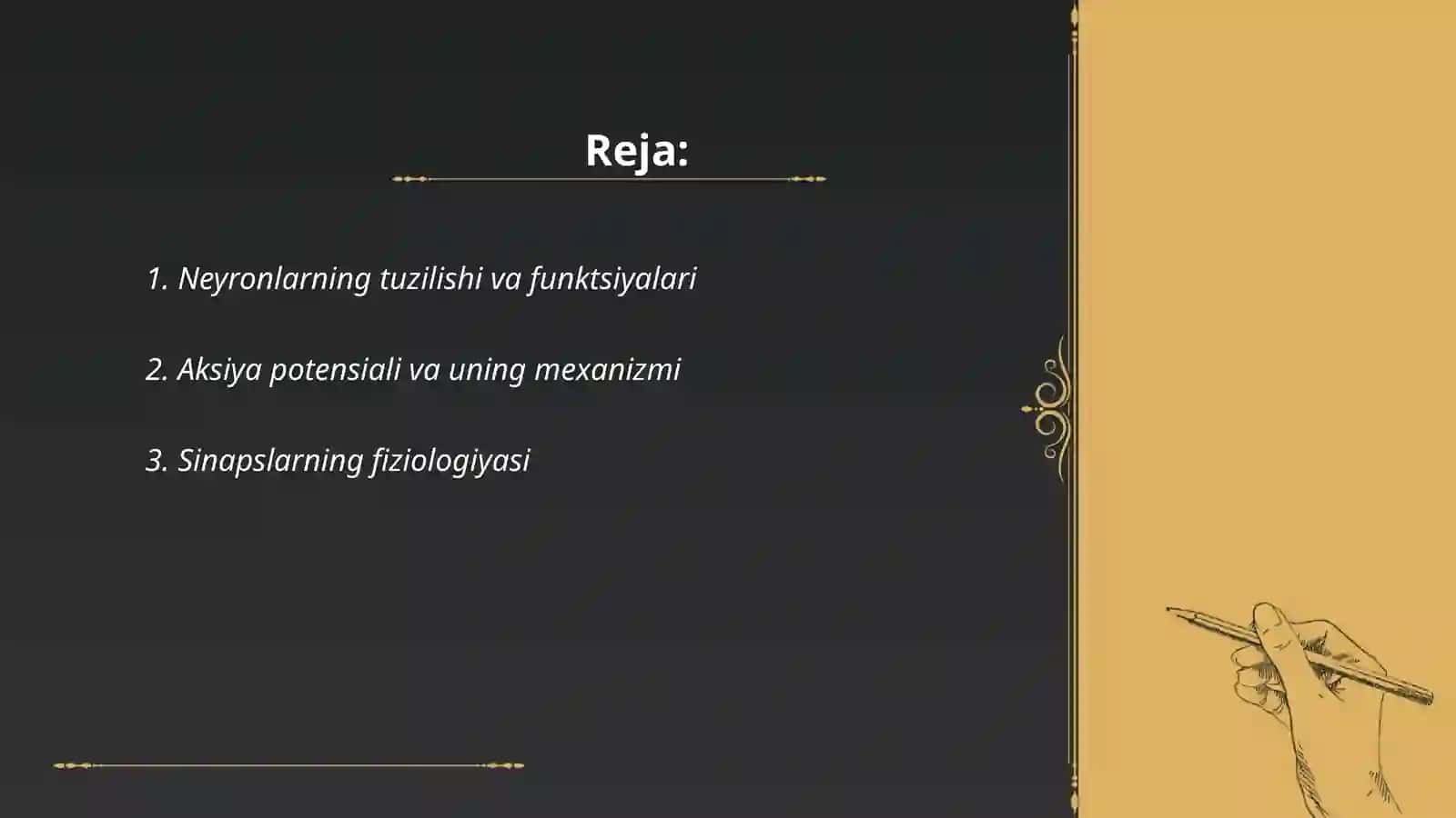 Xulq atvorning nerv fiziologik asoslari 2