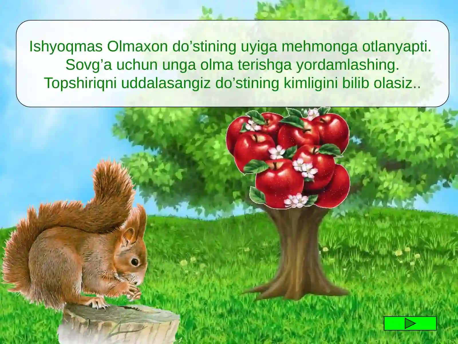 Olmaxonga yordam bering 2
