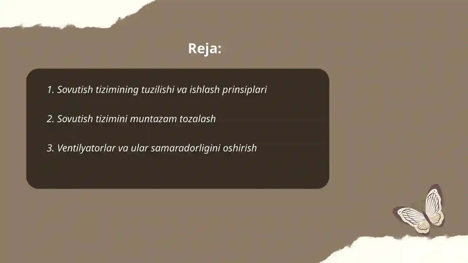 Sovutish tizimi 2