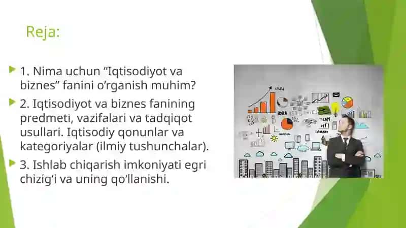 Iqtisodiyot va biznes 2