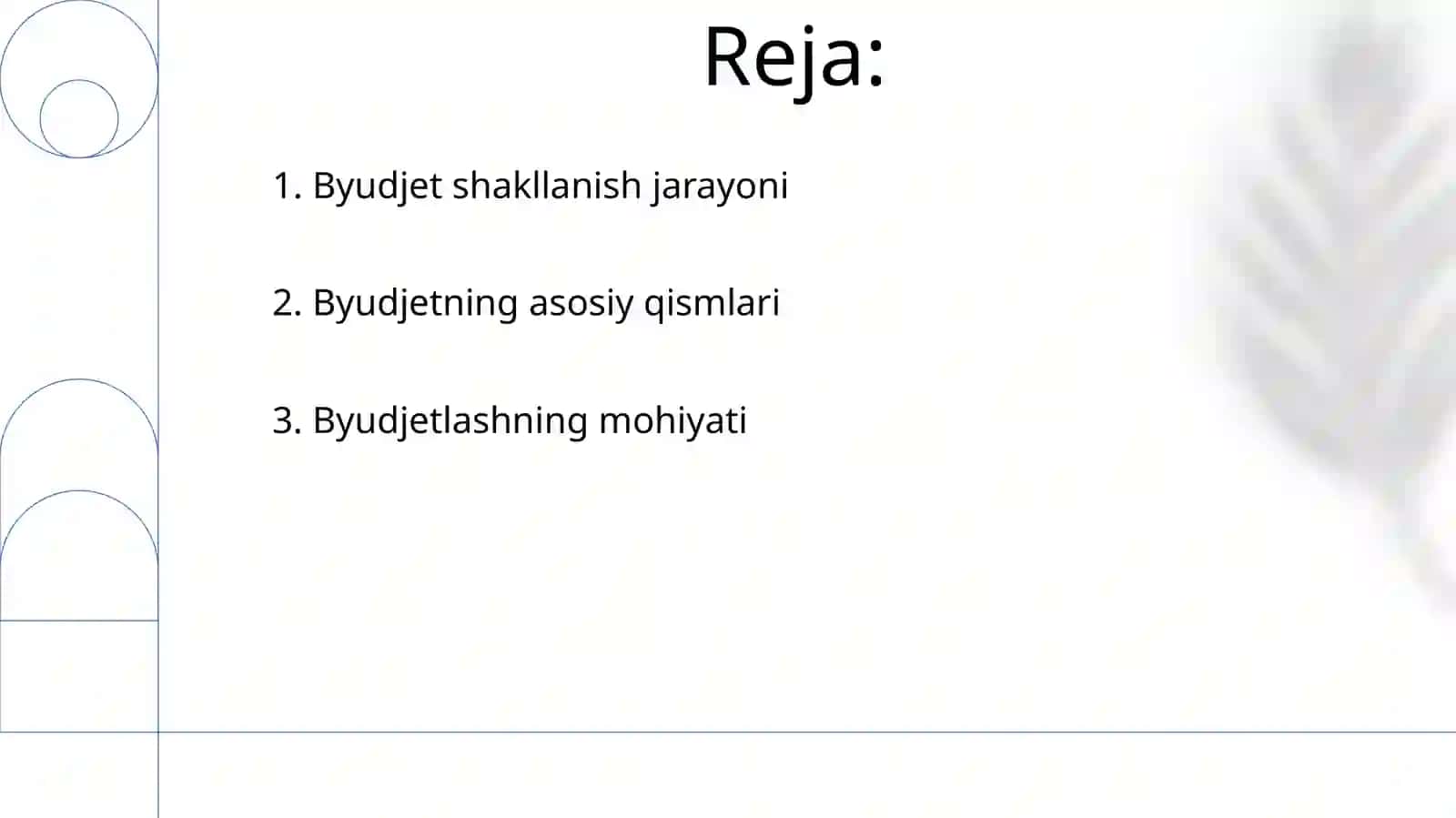 Xo'jalik yurutuvchi subyekt byujeti mohiyati va uni shakllantirish 2