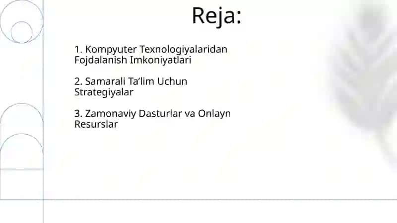 Kompyuter Texnologiyalaridan Fojdalanish Imkoniyatlari 2