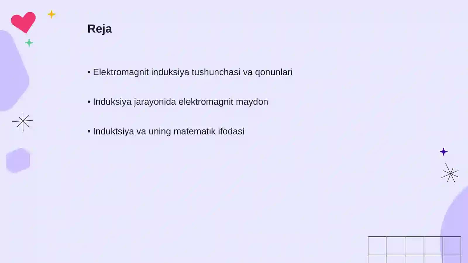 Elektromagnit induksiya hodisasi 2