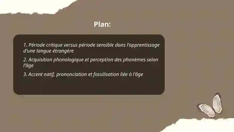 Caractéristiques d'âge dans l'apprentissage d'une langue étrangére 2