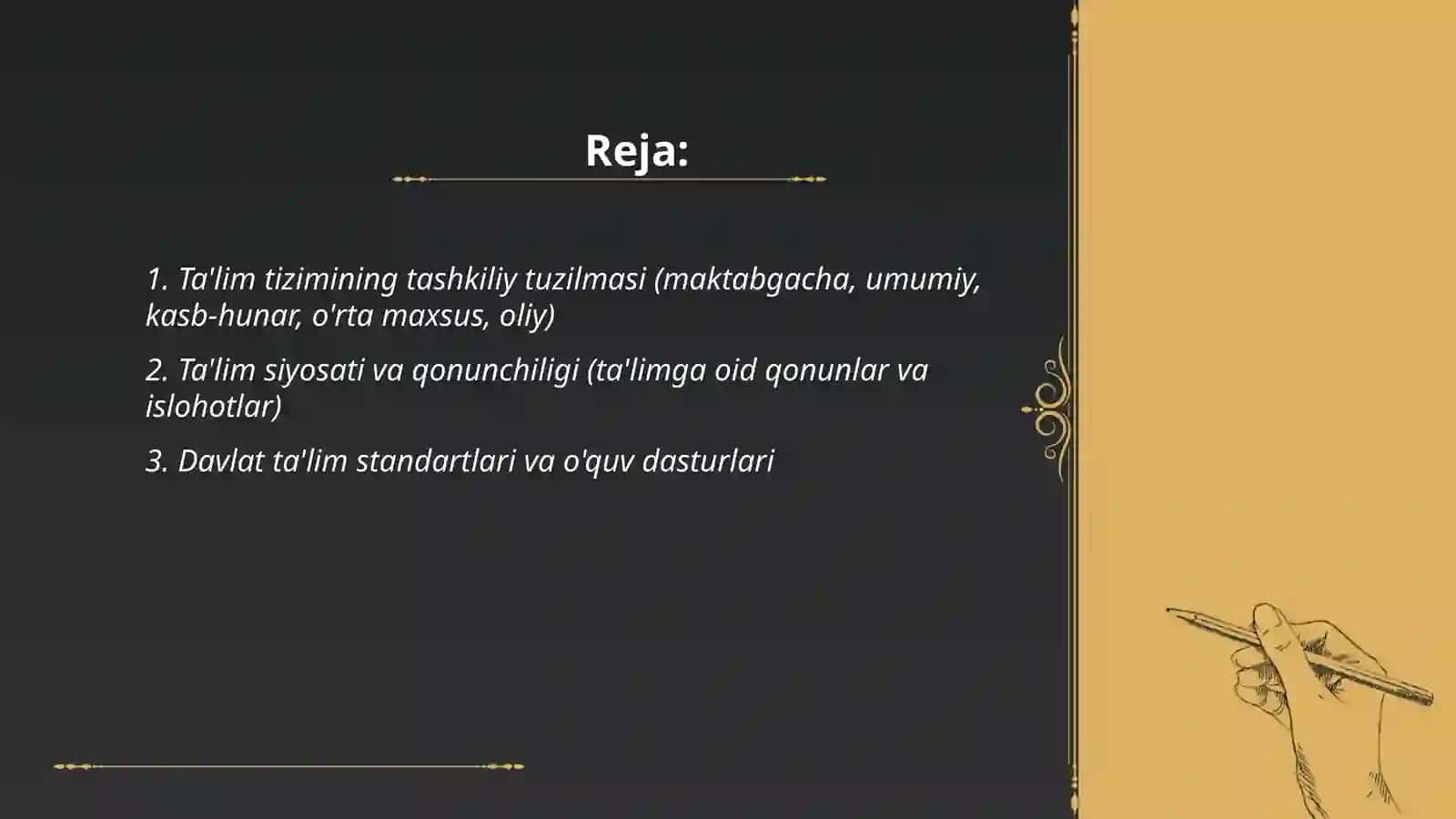 Ta'lim Tizimi 2