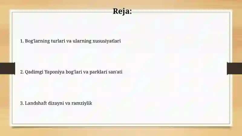Qadimgi Yaponiya bog‘ va park san'ati 2