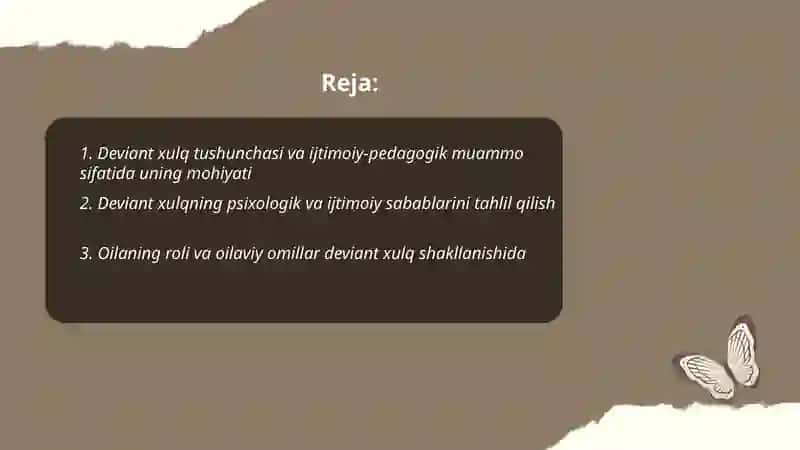 Deviant xulq-ijtimoiy pedagogik muammo sifatida 2