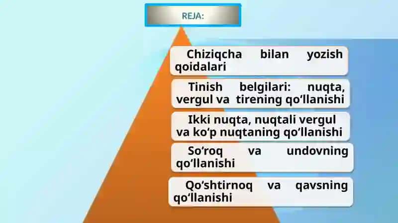 CHIZIQCHA BILAN YOZISHQOIDALARI 2