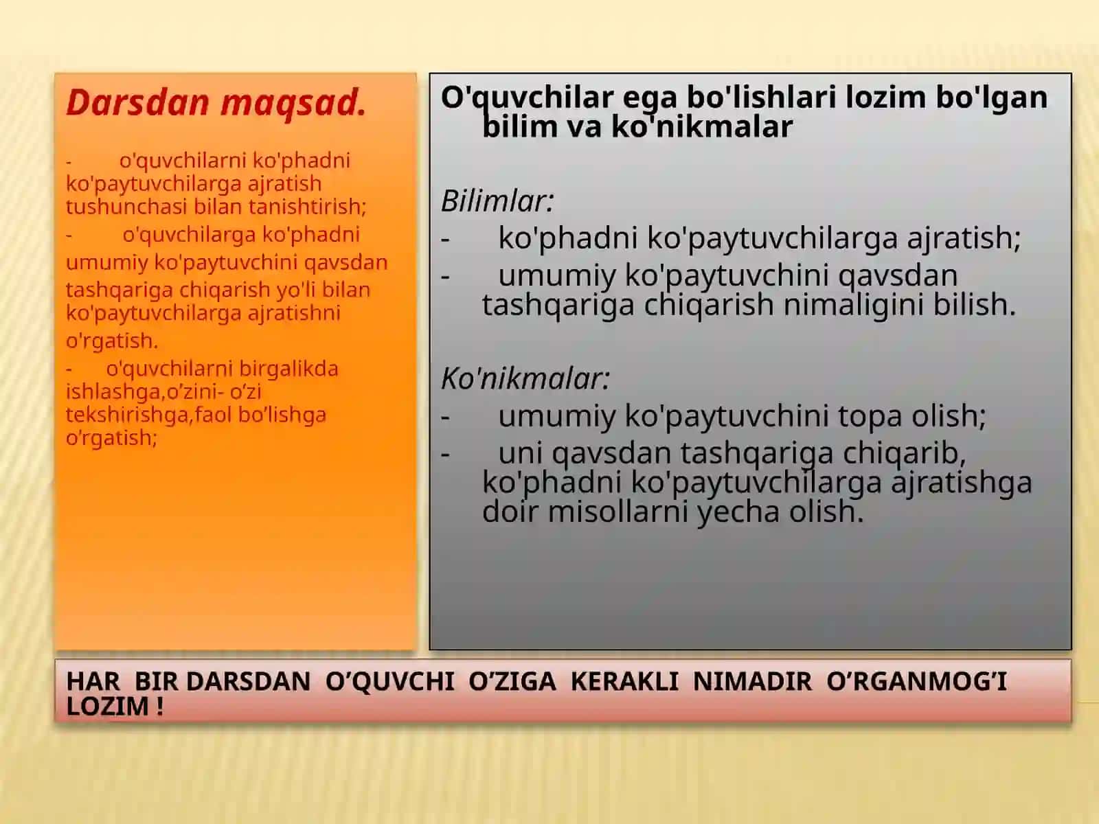 Ko'phadniko'paytuvchilargaajratishning bir necha usullarini qo'llash 2