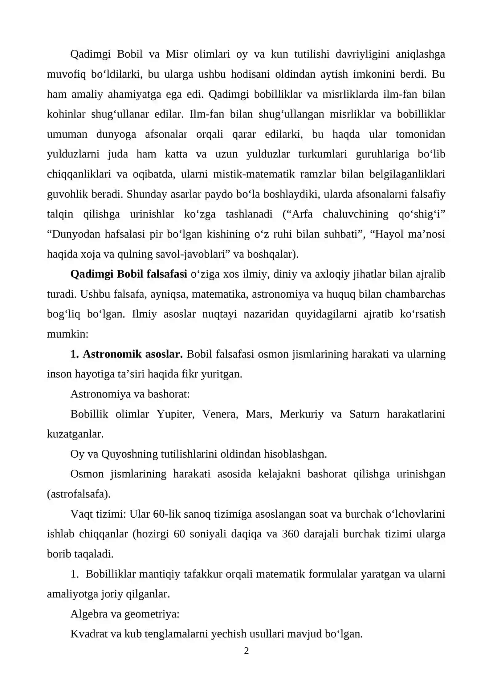 SHАRQ FАLSАFАSINING MOHIYАTI VА IJTIMOIY TАRАQQIYOTDАGI ROLI 2