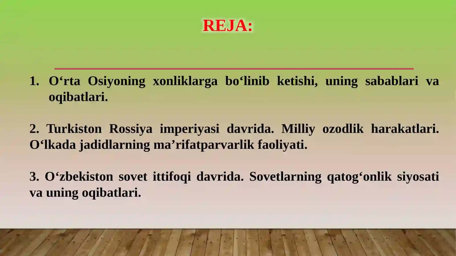 O‘zbekistonda mustaqillik g‘oyalarining tarixiy asoslari 2