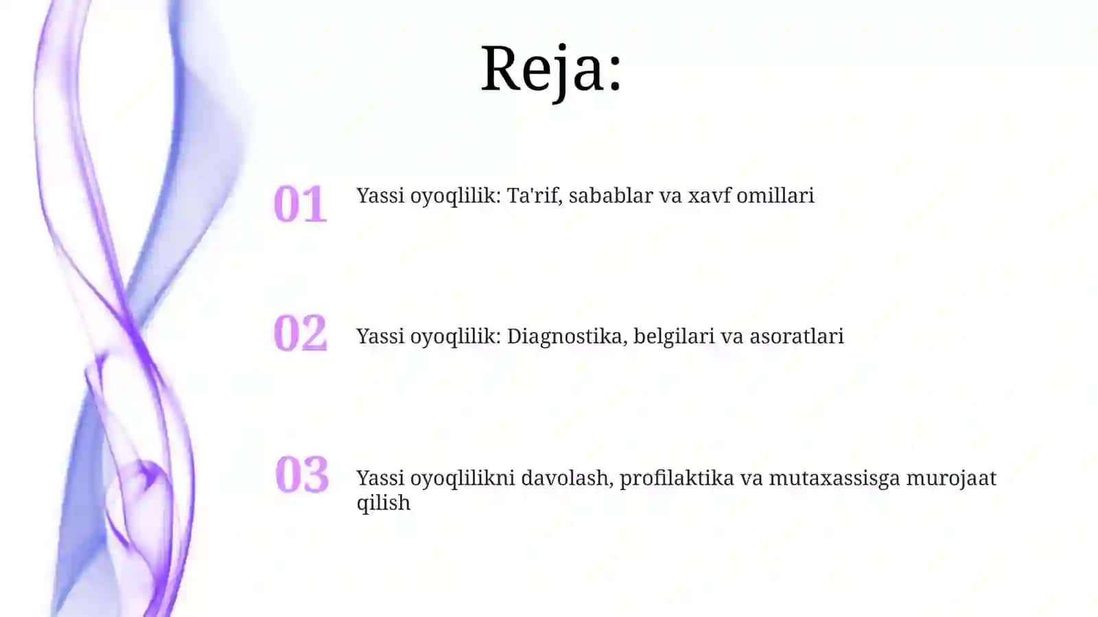Yassi oyoqlik va uning kelib chiqish sabablari 2