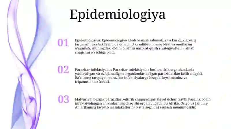 Parazitar Infektsiyalar (Malyariya, Leyshmanioz) 2