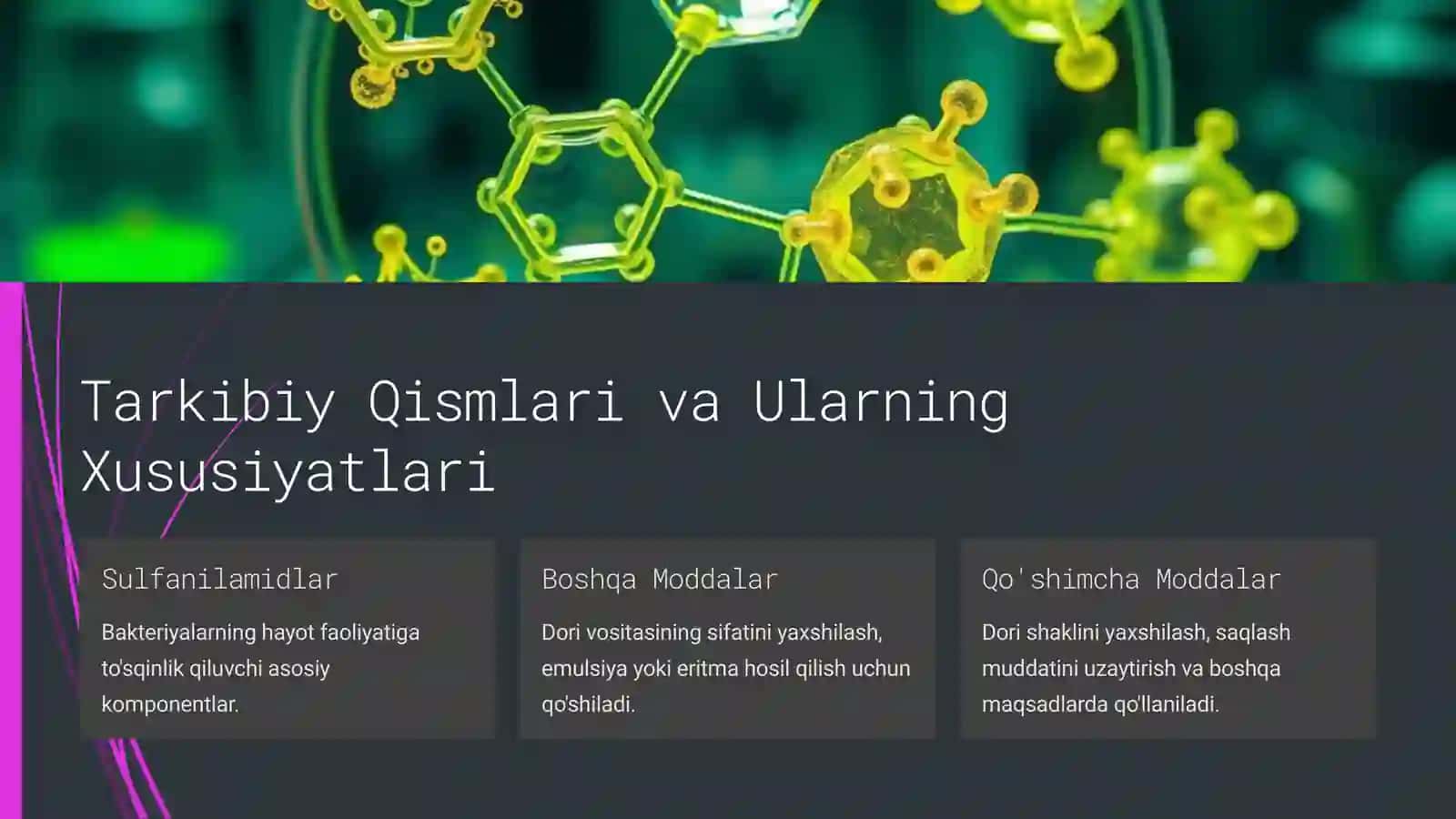 Kombinirlangan Sulfanilamid Preparatlar 2