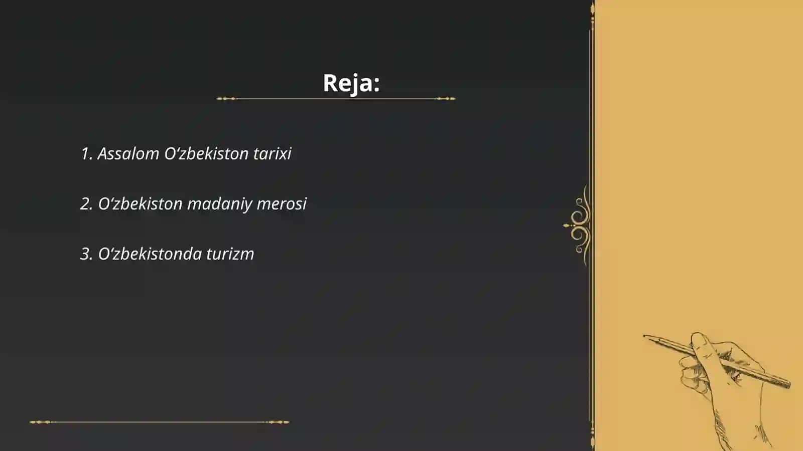 Assalom O‘zbekiston tarixi 2