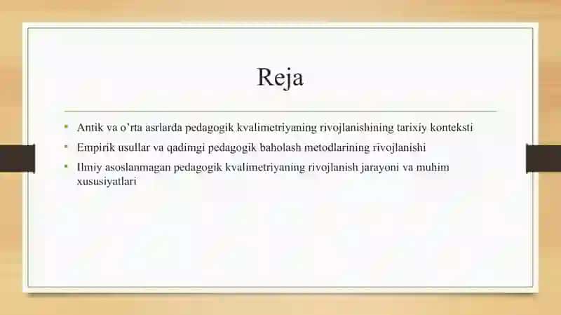 Antik va o'rta asrlarda pedagogik kvalimetriya 2
