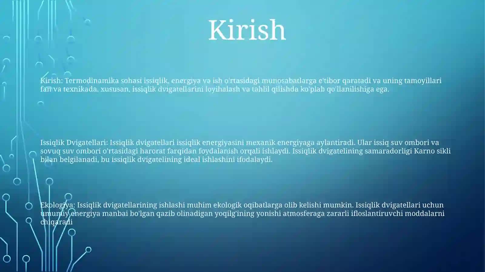 Issiqlik Dvigatellari Va Ekologiya 2