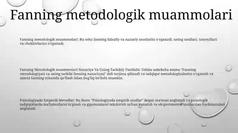 Fanning Metodologik Muammolari Nazariya Va Uning Tarkibiy Tuzilishi 2