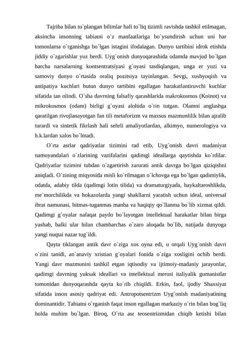 Uyg'onish davrida anotomik bilimlarning rivojlanishi 2