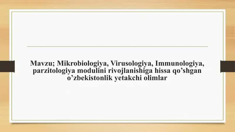 Mikrobiologiya fani va uning rivojlanishi 2