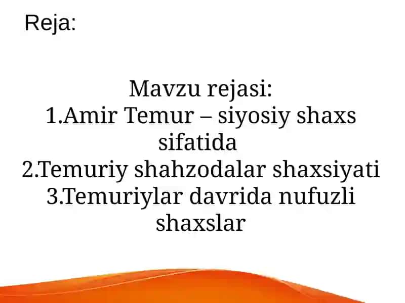 Amir Temur: Sohibqiron va homiy 2