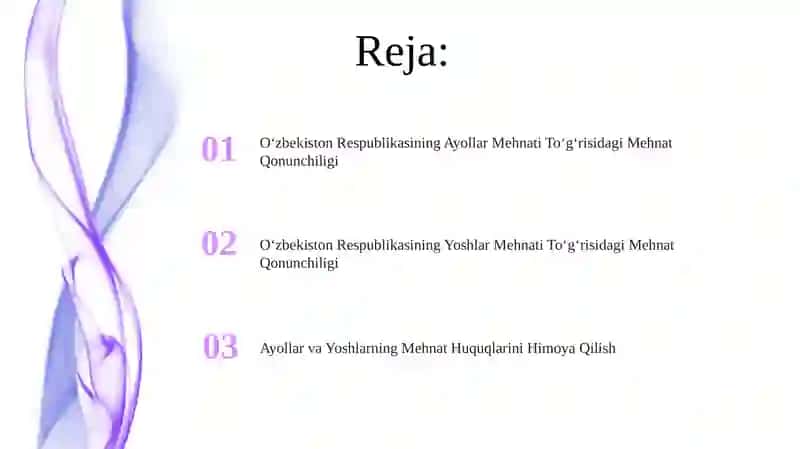 Oʻzbekiston Respublikasi Ayollar va Yoshlar Mehnati 2